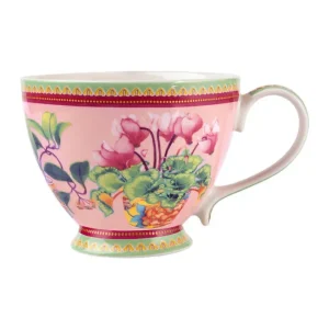 Tasse à pied 40 cl Cyclamen Jardin, Maxwell & Williams