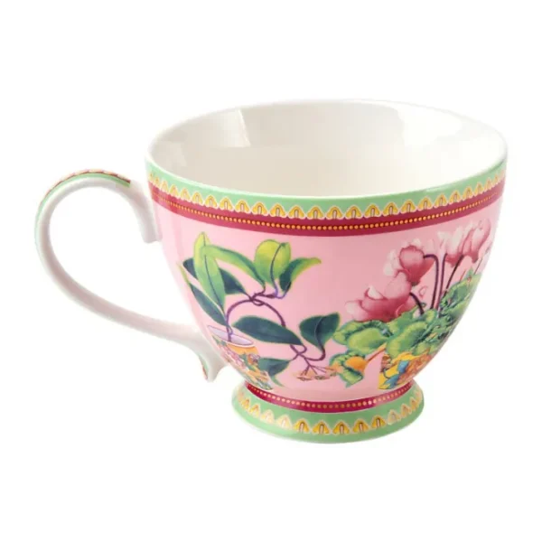 Tasse à pied 40 cl Cyclamen Jardin, Maxwell & Williams