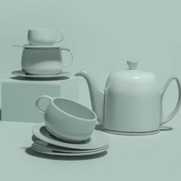 Tasse déjeuner 39cl Empiléo Vert Amande, Degrenne Paris
