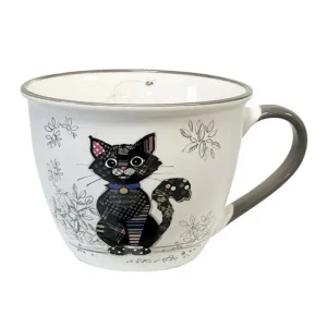 Tasse jumbo 55cl Chat Noir Kook, Kiub