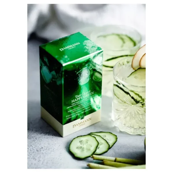 Thé glacé Happy Green en sachets, Dammann Frères