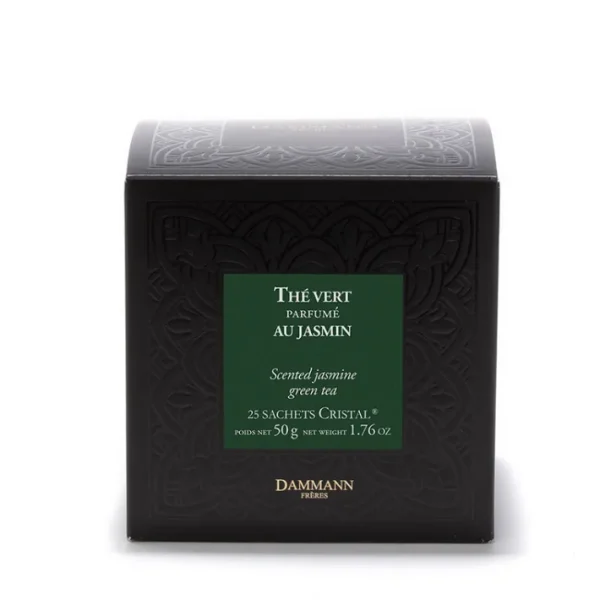 Thé vert au Jasmin en sachets, Dammann Frères