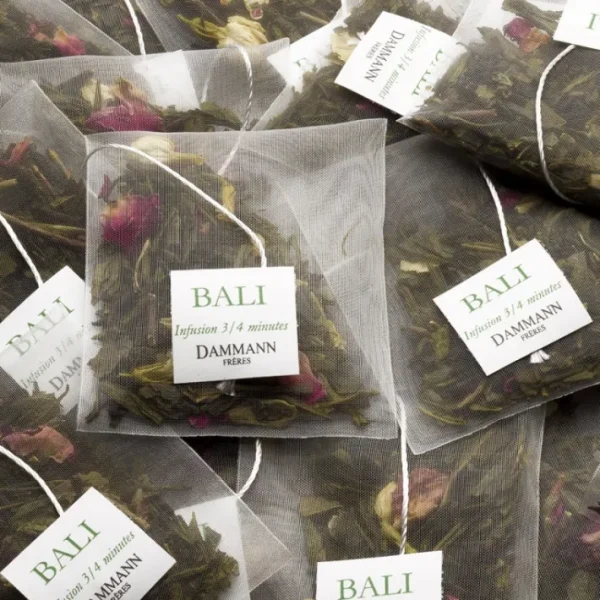 Thé vert Bali en sachets, Dammann Frères