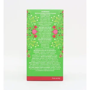Thé Vert Bio Grenade 20 sachets, English Tea Shop