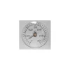 Thermomètre four alu brossé
