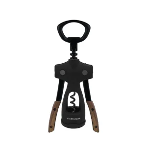 Tire-bouchon à bras Noir Bois, Vin Bouquet