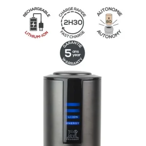 Tire-bouchon Elis Touch électrique Lithium Carbone, Peugeot