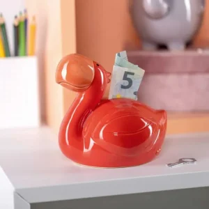 Tirelire Bambini Flamant, Léonardo