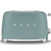 Toaster 2 tranches Années 50 Emeraude, SMEG