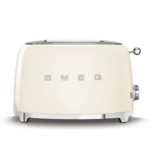 Toaster 2 tranches Années 50 Crème, SMEG