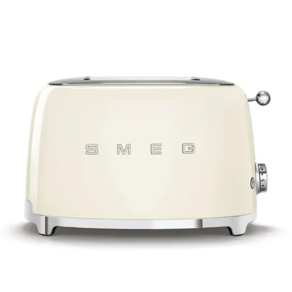 Toaster 2 tranches Années 50 Crème, SMEG