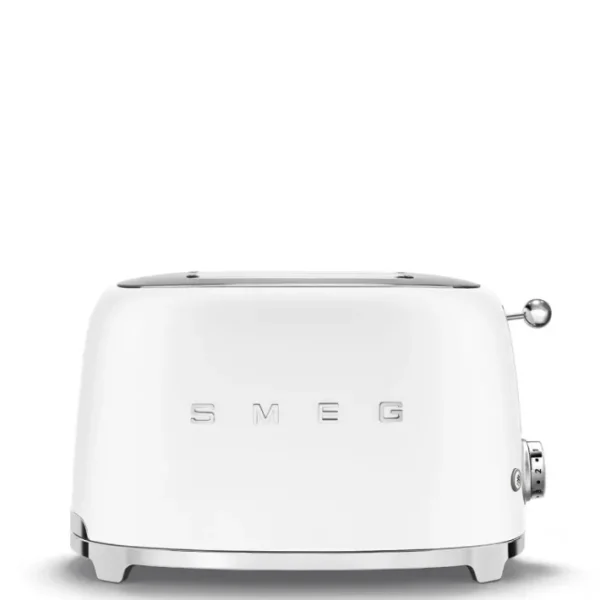 Toaster 2 tranches Années 50 Blanc mat, SMEG