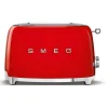 Toaster 2 tranches Années 50 Rouge, SMEG