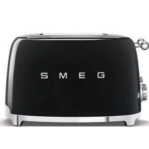 Toaster 4 tranches Années 50 Noir, SMEG