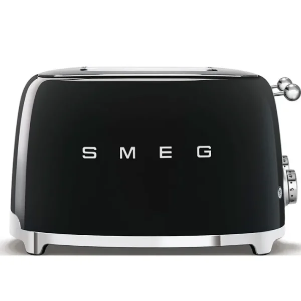 Toaster 4 tranches Années 50 Noir, SMEG