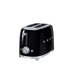 Toaster 2 tranches Années 50 Noir, SMEG