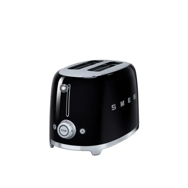 Toaster 2 tranches Années 50 Noir, SMEG