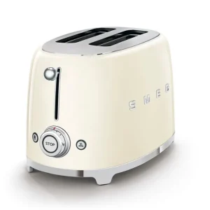 Toaster 2 tranches Années 50 Crème, SMEG