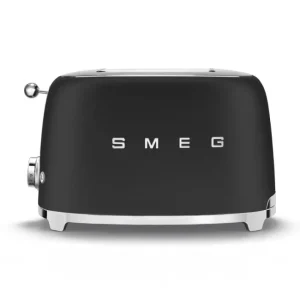 Toaster 2 tranches Années 50 Noir Mat, SMEG