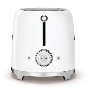 Toaster 2 tranches Années 50 Blanc, SMEG