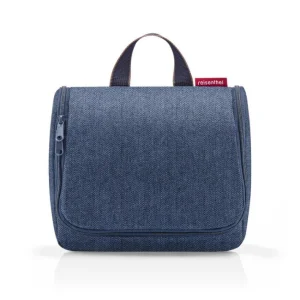 Toiletbag Herringbone Dark Blue, Reisenthel