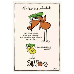 Torchon " Les Shadoks le bon sens ", Winkler