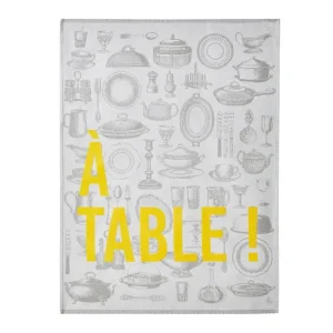 Torchon A Table, Le Jacquard Français