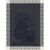 Torchon Curiosités Minérales Charbon, Le Jacquard Français