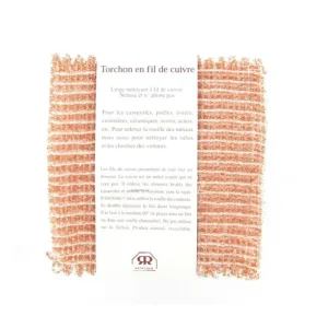 Torchon en fil de cuivre, Redecker