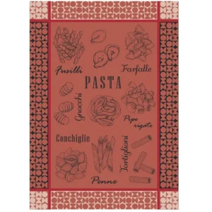 Torchon Pasta Rouge, Sud Etoffe