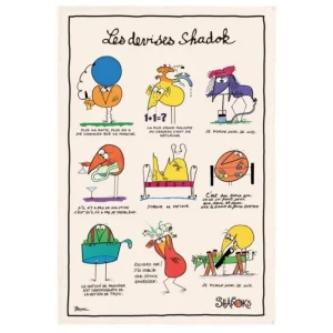 Torchon Shadoks Les Devises, Winkler