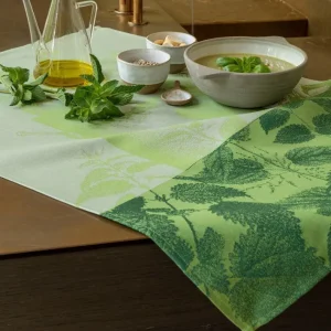Torchon Velouté d'Orties, Le Jacquard Français