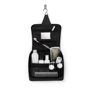 Trousse de toilette à suspendre XL Noir, Reisenthel