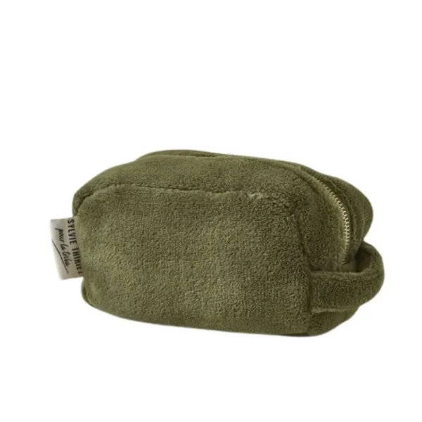 Trousse Polaire Kaki, Sylvie Thiriez