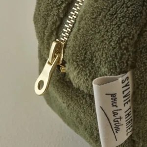 Trousse Polaire Kaki, Sylvie Thiriez