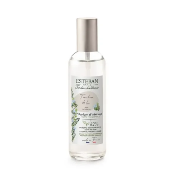 Vaporisateur 100 ml Fraîcheur de Lin, Esteban