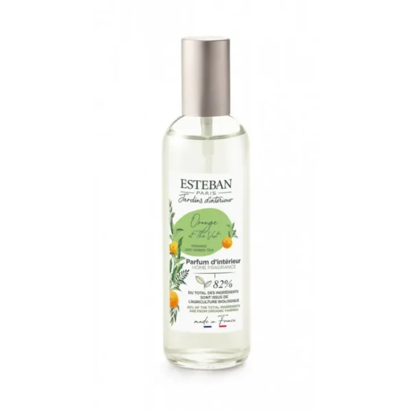 Vaporisateur 100 ml Orange et Thé vert, Esteban