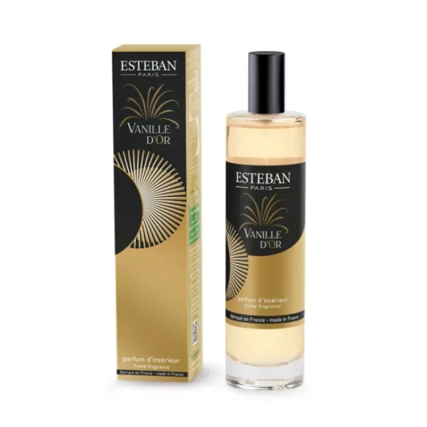 Vaporisateur 75 ml Vanille d'or, Esteban