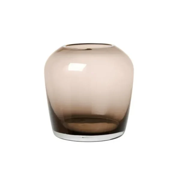 Vase bas 15 cm Leta Coffee, Blomus