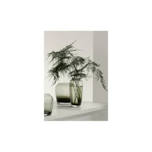 Vase bas 15 cm Leta Smoke, Blomus