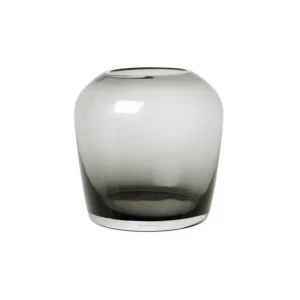 Vase bas 15 cm Leta Smoke, Blomus