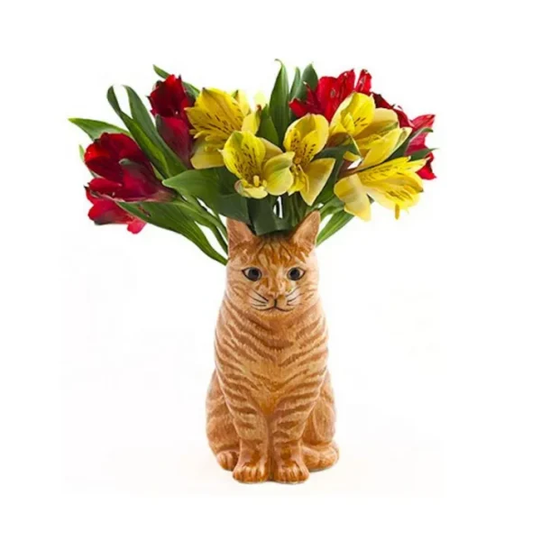 Vase Chat roux, Quail Ceramics UK