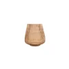 Vase en verre 17 cm, Point Virgule
