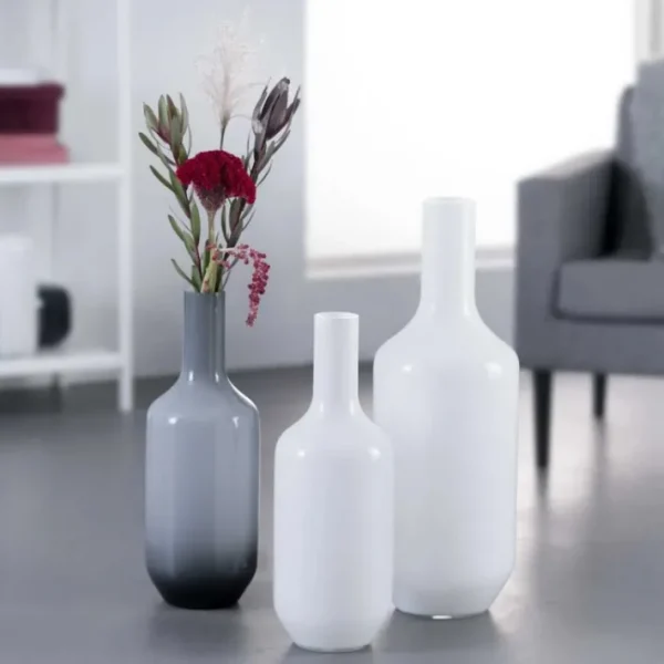 Vase Gris Milano 50cm, Léonardo
