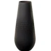 Vase Manufacture Collier Noir Carré haut, Villeroy & Boch