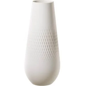Vase Manufacture Collier Blanc Carré haut, Villeroy & Boch