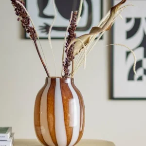 Vase Marron H23cm Mayah, Bloomingville