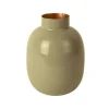 Vase Mila Dark Green, Present Time