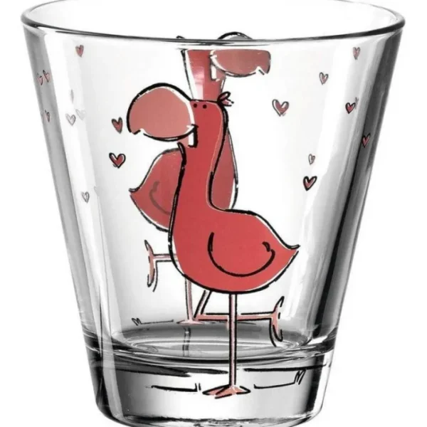Verre enfant Bambini Flamant, Léonardo