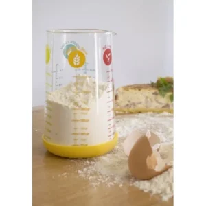 Verre mesureur jaune 0.5L, Pebbly
